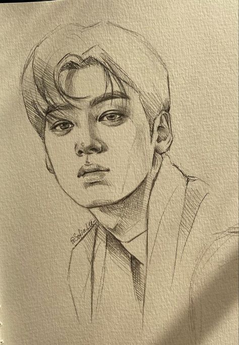 Korean Actors Drawing, Cha Eun Woo Sketch Drawing, Cha Eun Woo Sketch, Cha Eun Woo Drawing, Astro Drawing, Practice Sketching, Astro Eunwoo, Buddy Guy, Indie Drawings