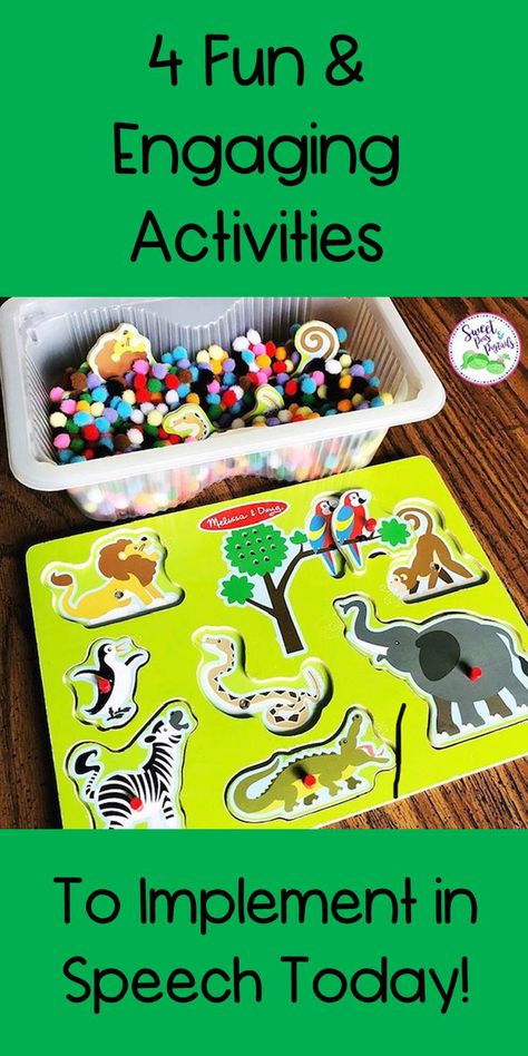 Activities For Speech Therapy, Expressive Language Therapy Activities, Pre K Speech Therapy Activities, Interactive Speech Therapy Activities, Speech And Language Activities Eyfs, Speech Activities For Preschoolers, Preschool Slp Activities, Prek Speech Therapy Activities, Activities To Help With Speech