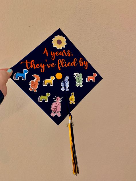 Rex Orange County Graduation Cap, College Grad Cap Ideas, Rex Orange County, Rex Orange, Cap Ideas, Grad Cap, Graduation Cap, School College, Orange County