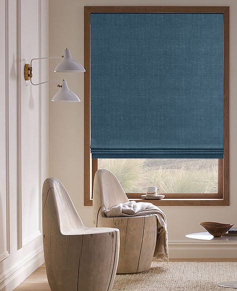 Flat Roman Shades: Custom-Made in the USA | The Shade Store Shade Store Roman Shades, Energy Efficient Window Treatments, Flat Roman Shades, Modern Draperies, Popular Window Treatments, Light Filtering Window Treatments, Metal Blinds, Drafty Windows, Blackout Window Treatments