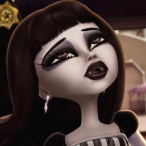 Monster High Pfp, Famous Vampires, High Pfp, Monster Vampire, Looks Kylie Jenner, Arte Monster High, Y2k Background, Monster High Pictures, Moster High