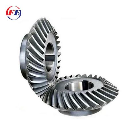 Spiral Bevel Gear "Experience smooth and efficient angle transmission with FloFit Enterprises' Spiral Bevel Gear! Designed for quieter operation and high performance in gear systems. #IndustrialStrength #PrecisionEngineering #Efficiency #IndustrialSolutions" Spiral Bevel Gear, Bevel Gear, Power Transmission, Heavy Machinery, High Performance, High Quality, Quick Saves, Design