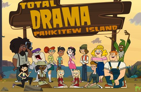 TOTAL DRAMA: PAHKITEW ISLAND Total Drama Island Characters, Total Drama Pahkitew, Total Drama Action, Pahkitew Island, Old Cartoon Network, Ridonculous Race, A Tutto Reality, Race 3, List Of Characters