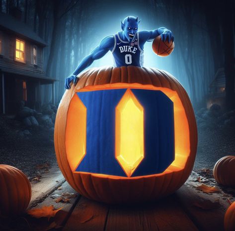 Duke Blue Devils, Blue Devil, Halloween 2023, Halloween, Blue