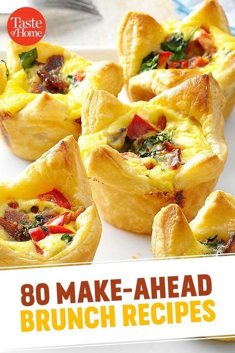 Brunch For A Crowd, Breakfast Brunch Party, Make Ahead Brunch Recipes, Brunch Party Recipes, Brunch Tablescape, Kids Brunch, Graduation Brunch, Brunch Appetizers, Morning Magic