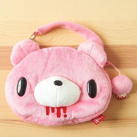 Gloomy Bear Accessories, Gloom Bear, Best Cartoon Shows, Funky Purses, Y2k Bags, Silly Clothes, Gloomy Bear, Cute Wallets, Plush Backpack