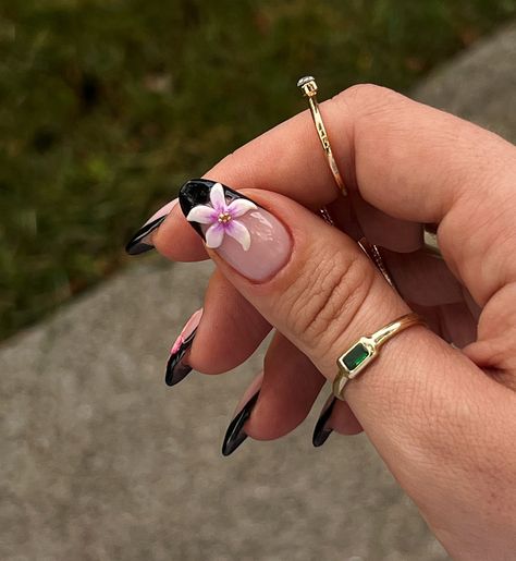 i can’t take good pics of these but i love them so much🌸🌼 done on myself with @sissiofficial_ clays and @gelishprofessional polygel 🤭 • • • inspo @nailsxanalysse Elegant Summer Nails, Red Nails Ideas, Good Pics, Pink Chrome Nails, I Love Them So Much, Simple Acrylic Nails, Almond Acrylic Nails, Cute Gel Nails, Nail Jewelry