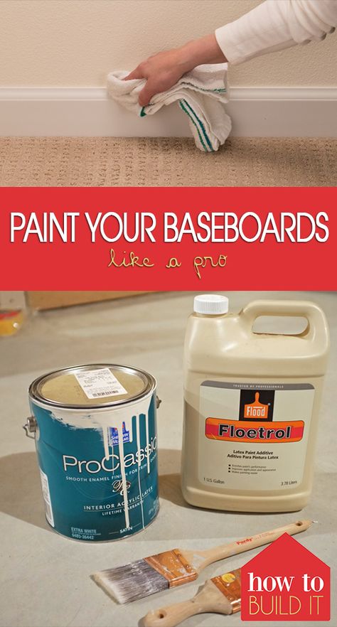 Carpenter Hacks, Baseboard Repair, Painting Room Ideas, Painting Tips And Tricks, House Painting Tips, Painting Baseboards, Painting Hacks, Tips For Painting, Paint Tips