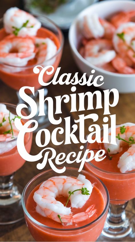 Classic shrimp cocktails with cocktail sauce served in glasses. Shrimp Cocktail Ideas, Street Shrimp Cocktail, Seafood Cocktail Recipes, Cooking Shrimp For Shrimp Cocktail, How To Cook Raw Shrimp For Cocktail, How To Cook Shrimp For Shrimp Cocktail, Cook Shrimp For Shrimp Cocktail, Shrimp Cocktail Recipe Mexican, Shrimp Cocktail Recipes