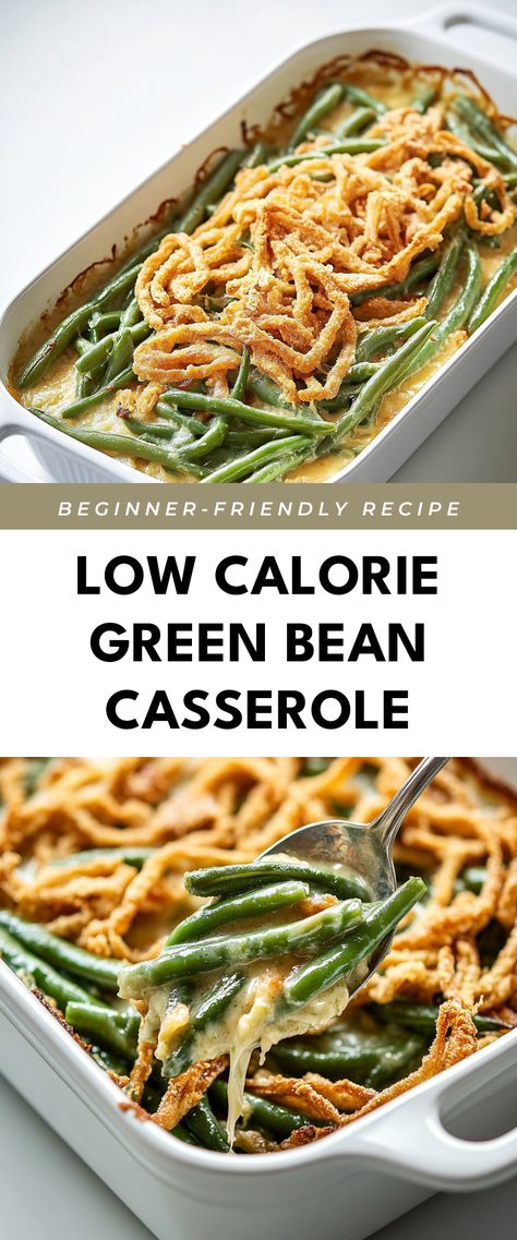 Image for Low Calorie Green Bean Casserole Low Fat Green Bean Casserole, Health Green Bean Casserole, Low Calorie Green Bean Casserole, Green Bean Casserole Healthy Easy, Weight Watchers Green Bean Casserole, Low Sodium Green Bean Casserole, Healthier Green Bean Casserole, Low Calorie Thanksgiving Recipes, Low Carb Green Bean Casserole