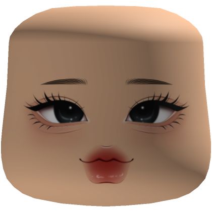 Roblox Makeup Roblox Faces, Roblox Makeup Faces, Cute Roblox Faces, Natural Douyin, Natural Douyin Makeup, Roblox Makeup, Face Roblox, Roblox Face, Douyin Makeup