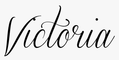 Victoria In Cursive, Victoria Frances Tattoo, Victoria Sketch, Vanessa Tattoo Name Design, Victoria Tattoo, Victoria Name, Free Monogram Fonts, Lettering Tattoo, Free Monogram