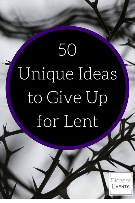 Different and unique ideas to give up for Lent for Catholics and Catholic families Things To Give Up For Lent, Lent Ideas For Adults, Lent Ideas For Kids, Lent Give Up, Lent Images, Catholic Earrings, Fasting Ideas, Lent Ideas, Retreat Planning