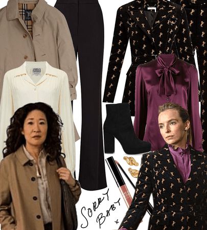 Villanelle (Killing Eve) inspired Outfit | ShopLook Eve Villanelle, Shoplook Outfits, Killing Eve, Halloween Costume Outfits, Eve Outfit, Halloween Party Costumes, Outfit Maker, Outfit Shoplook, Costume Outfits