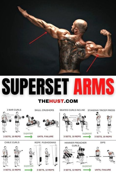 Full Arm Workout, Arm Workout Challenge, Arm Workout Men, Arm Workout Routine, Arm Day Workout, Workout Biceps, Bicep And Tricep Workout, Good Arm Workouts, Tricep Workout