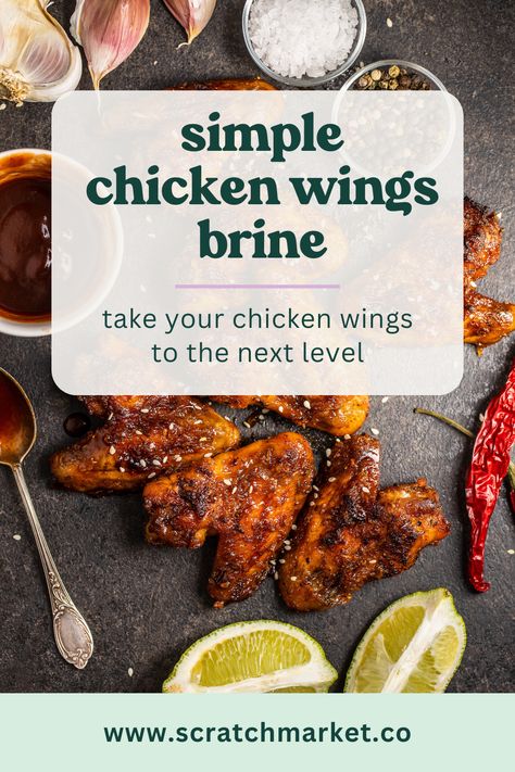 Wing Brine Recipe, Brined Chicken Wings, Chicken Wings Brine, Chicken Wing Brine Recipes, Chicken Wing Brine, Brine Chicken Wings, Brining Chicken Wings, Dry Brine Chicken Wings, Chicken Brine Recipe