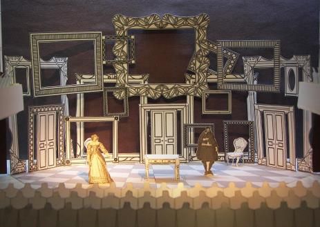 frame set Theatre Inspiration, Set Design Theatre, Stage Set Design, Theatre Stage, Card Board, Theatre Design, Theatre Set, Scene Design, Stage Set