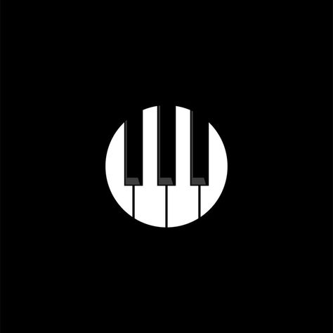 Piano Logo template vector illustration design icon Piano Logo, Bar Logo, Musical Art, Online Logo, Design Icon, Vector Illustration Design, Minimalist Logo Design, The Piano, Business Logo Design