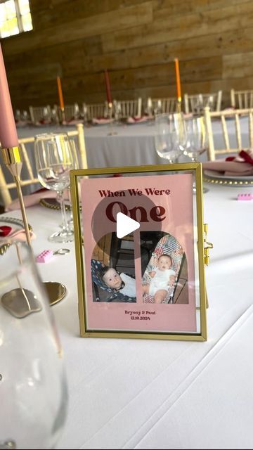 ROOM FOR BLOOM | WEDDING & EVENTS DEVON on Instagram: "How flippin cute are these table numbers?! 🥹

Bryony & Paul chose to use a photo of both of them at the corresponding age as their table numbers 👶🏼📸

How sweet! Such a creative and personal idea, and what a great conversation starter! It’s also a wonderful way to share their journey with their guests.

It’s these little details that make a wedding extra memorable! 🤍" Engagement Announcement Photos, Bloom Wedding, Olive Wedding, Engagement Announcement, Wedding Vibes, Western Wedding, Wedding Goals, Great Conversation Starters, Table Numbers