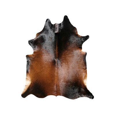 Pure Rugs Natural Cowhide Normand Rug Rug Size: 6' x 7' Lodge Aesthetic, Cowhide Decor, Cowhide Fabric, Fish Room, Western Interior, Lumber Mill, Canyon Lake, Cowhide Rugs, Animal Fur