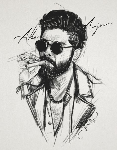 HBD Allu Arjun Pencil Sketch 2023 #HBDAlluArjun Allu Arjun Drawing Pencil, Allu Arjun Sketch, Allu Arjun Drawing, Jay Jagannath, Sketch Images, Pencil Drawing Images, Prabhas Pics, Ganesh Chaturthi Images, Pencil Sketch Images