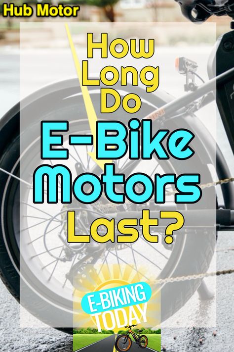 How Long Do E-Bike Motors Last? Find out what you need to know about motor maintenance and how to take care of the battery. Ebikes Electric Bicycle Bikes, E Bikes Bicycles, Bike Hacks Diy, Bike Accessories Diy, Bike Diy, Electric Bike Motor, Electric Bike Diy, Bicycle Mechanics, Bike Hacks