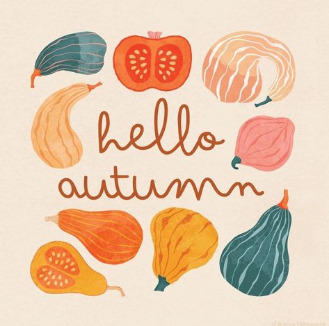 © Artist Rebecca Hollingsworth, located in Nottingham, UK • BeccaKatePrints on Etsy • www.rebeccahollingsworth.com • @rh_illustration on Instagram Autumn Graphic Design, Nottingham Uk, Mountain Illustration, Instagram Food, Autumn Art, Hello Autumn, Nottingham, The Guardian, Editorial