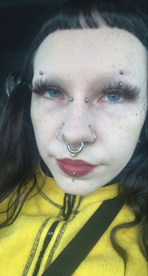 Different Types Of Eyebrow Piercings, Center Brow Piercing, Mid Eyebrow Piercing, Middle Brow Piercing, Central Eyebrow Piercing, Upper Nostril Piercing, Two Eyebrow Piercing, Center Eyebrow Piercing, Double Bridge Piercing