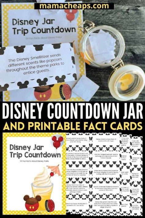 Disney Countdown Activities, Disney Trip Countdown Ideas, 100 Day Disney Countdown Printable, Countdown To Disney Printable, Diy Disney Countdown, Disney Countdown Chain, Disneyland Countdown Ideas, Countdown To Disney Ideas, Vacation Countdown For Kids