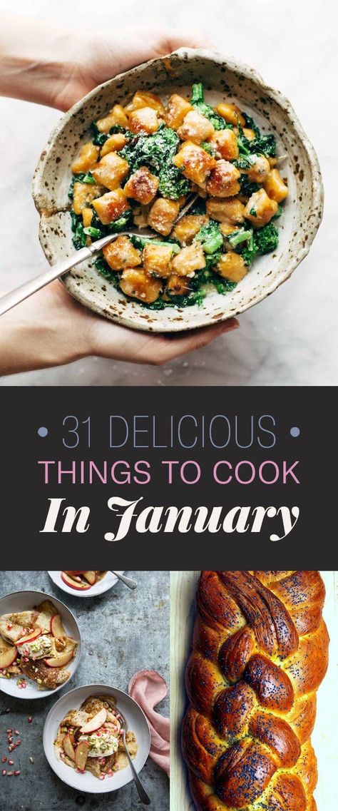 January Food Ideas, January Recipe, Quotes About Cooking, January Food, Kitchen List, January Recipes, Eating Seasonally, Things To Cook, Cooking Quotes