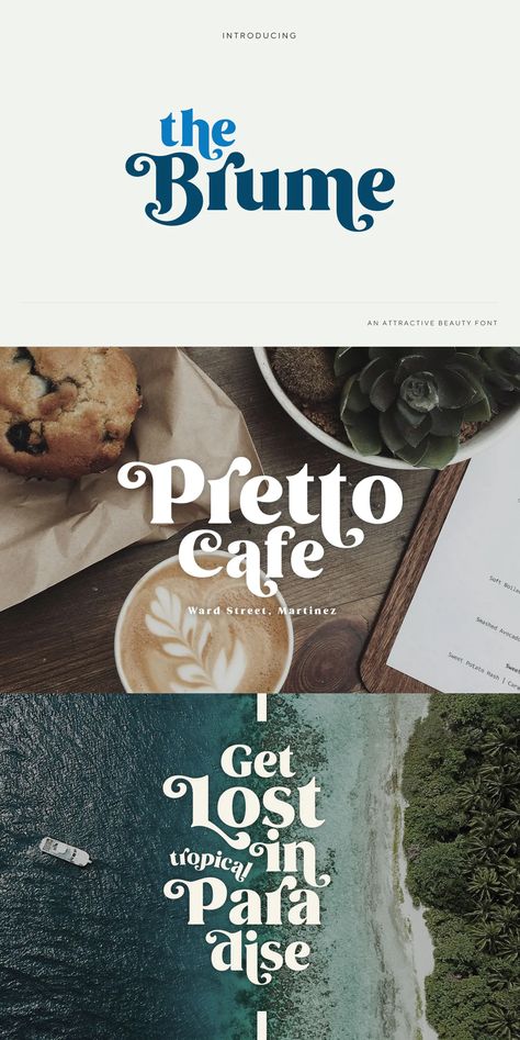 Cafe Font Design, Font Display Design, Easy To Read Fonts, Cafe Font, Font Presentation, Wide Fonts, Numbers Tattoo, Logo Typo, Font Love