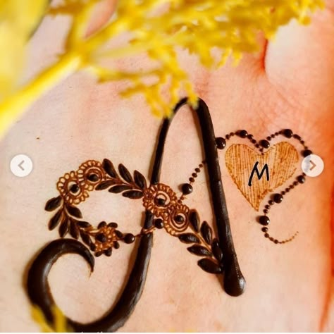 H Alphabet Mehndi Design, Letter A Mehndi Design, Mehndi Letter Design, M Mehndi Designs, A Mehndi Design Letter, A Alphabet Mehndi Design, A Letter Mehndi Design, Mehedi Design, Heena Design