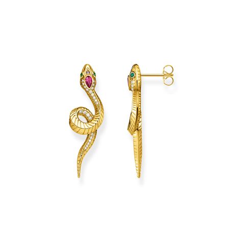 Earrings for women in seductive snake-design | THOMAS SABO Snake Earrings, Snake Design, Matching Jewelry, Thomas Sabo, Matching Necklaces, Animal Jewelry, Jewelry Packaging, Ear Studs, High Quality Jewelry