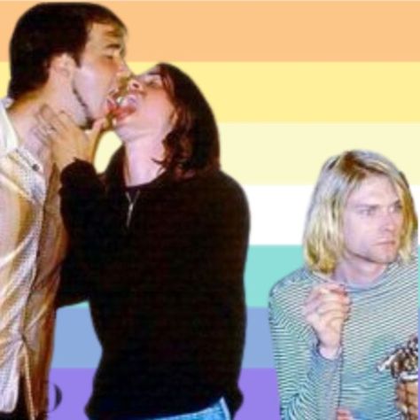 Nirvana Pfp Aesthetic, Nirvana Profile Picture, Genderfaun Pfp, Nirvana Matching Pfp, Nirvana Pfp, Kurt Cobain Pfp, Band Pfp, Queer Aesthetic, Nirvana Wallpaper