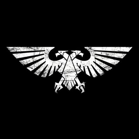 Warhammer 40K Imperial Eagle Imperial Aquila Warhammer 40k, Imperial Eagle Tattoo, Warhammer 40k Symbols, Warhammer Tattoo Ideas, Warhammer 40k Tattoo Ideas, Warhammer 40k Tattoo, 40k Tattoo, Warhammer 40k Wallpaper, Warhammer Tattoo