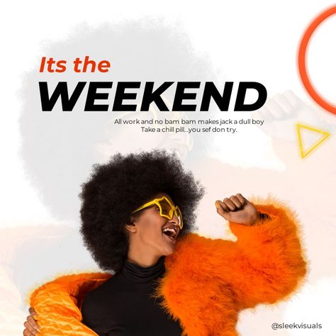 Weekend Social Media Design, Tgif Design Flyer, Weekend Flyer Design, Graphic Design Social Media, Digital Advertising Design, Free Psd Flyer Templates, Flyers Design, Free Psd Flyer, Event Graphics