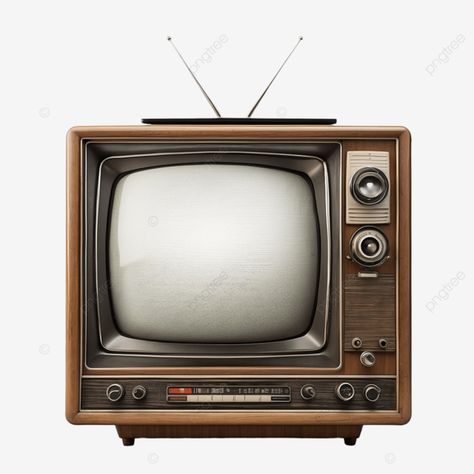 retro tv isolated on white background 3d illustration vintage television retro tv isolated on whit Vintage Tv Set, Y2k Tv Png, Old Tv Painting, Vintage Tv Illustration, Old Tv Illustration, Tv White Background, Arcade Reference, Old Tv Aesthetic, Old Fashioned Tv