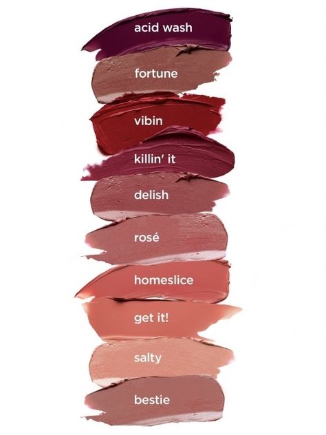 Tarte's New Lip Paint Dries Extremely Fast Lip Tint Shades, Makeup Factory, Lips Painting, Lip Shades, Lip Balm Recipes, Matte Colors, Lips Shades, Tarte Cosmetics, Lip Paint