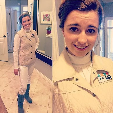 17 Star Wars Costumes That Are So Easy, It's Ridiculous Princess Leia Costume Diy, Star Wars Costumes Diy, Princess Leia Costume, Star Wars Halloween Costumes, Meme Costume, Jedi Costume, Leia Costume, Star Wars Halloween, Star Wars Diy