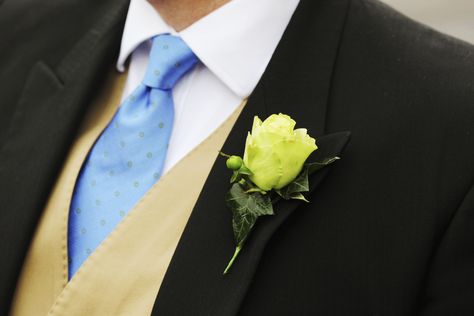 lime rose buttonhole jilljeffries.com Wellington School, Rose Buttonhole, Lapel Flowers, Ball Flowers, Buttonhole Flowers, Lapel Flower, Flower Corsage, Single Rose, Same Day Flower Delivery