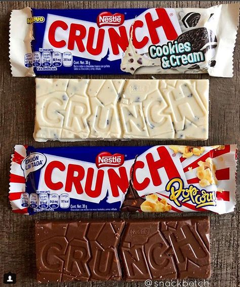 Captain Crunch Treats White Chocolate, Crunchy Chocolate Bar, Nestle Crunch Bars, Chocolate Crunch School, Homemade Nestle Crunch Bars, Nestle Cookies, Nestle Crunch, Crunch Bar, Chocolate Crunch