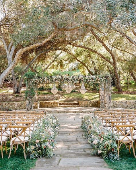 Wedding Under Trees, Rustic Ceremony, San Diego Wedding Venues, Wedding Chandelier, Dream Wedding Venues, Beautiful Wedding Venues, Future Wedding Plans, Tree Wedding, Country Club Wedding