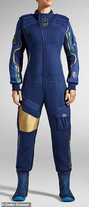 New Virgin Galactic Space Suits for Tourists on $250,000 Space Flights Astronaut Flight Suit, Space Suit Reference, Futuristic Flight Suit, Futuristic Astronaut Suit, Space Related Outfits, Retro Futurism Space Suit, Space Vest, Space Outfit Ideas, Space Suit Design