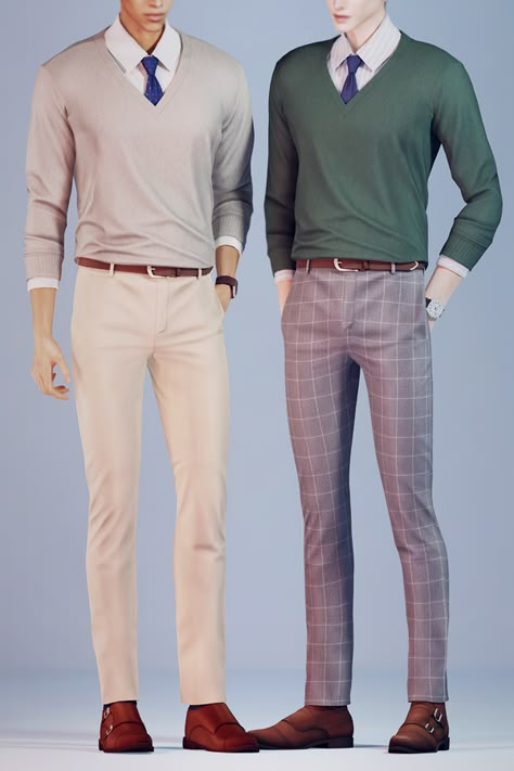 Sims 4 Men Clothing, Sims 4 Male Clothes, Buisness Casual, Money Clothes, Sims Packs, Cc Clothes, Cottagecore Clothes, Sims 4 Dresses, Sims Four