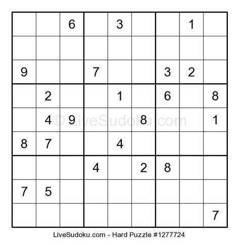 #Printable #Difficult #Sudoku Sudoku Easy, Hard Puzzles, Free Printable Games, Sudoku Puzzles, Number Puzzles, Logic Puzzles, Printable Games, Brain Teasers, Wicked