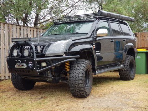 Brian's custom 120 prado Prado 120 Modified, Landcruiser Prado Offroad, Lexus 470, Prado Toyota, Fj Cruiser Off Road, Toyota Prado 90 Series, Toyota Land Cruiser Prado 2024, Land Cruiser 120, Land Cruiser 70 Series Pickup