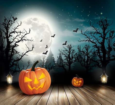 Halloween Edits, Autumn Backdrop, Moon Pumpkin, Tapestry Wallpaper, Spooky Background, Pumpkin Moon, Witch Photos, Props Free, Bright Moon