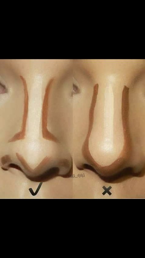 Face Contouring Tutorial, Nose Makeup, Contour Makeup Tutorial, Makeover Tips, Nose Contouring, Eye Makeup Steps, Makijaż Smokey Eye, Makeup Step By Step, Winter Makeup