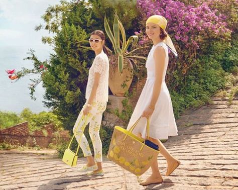 tuesday’s girl: kate spade goes italia. Kate Spade Spring, Brad Goreski, Kate Spade Handbags, Spring Summer 2014, Kate Spade New York, Fashion Photo, Capri, Style Guides, Kate Spade