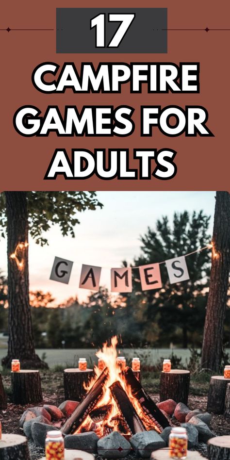 Make your next campfire gathering unforgettable with these 17 fun games for adults! From hilarious challenges to storytelling games, these activities are perfect for keeping the laughter and good vibes going all night. Great for bonding with friends and making memories under the stars!